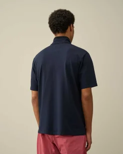 Homme C.P. Company T-Shirts Et Polos^Tacting Piquet Zipped Polo Shirt