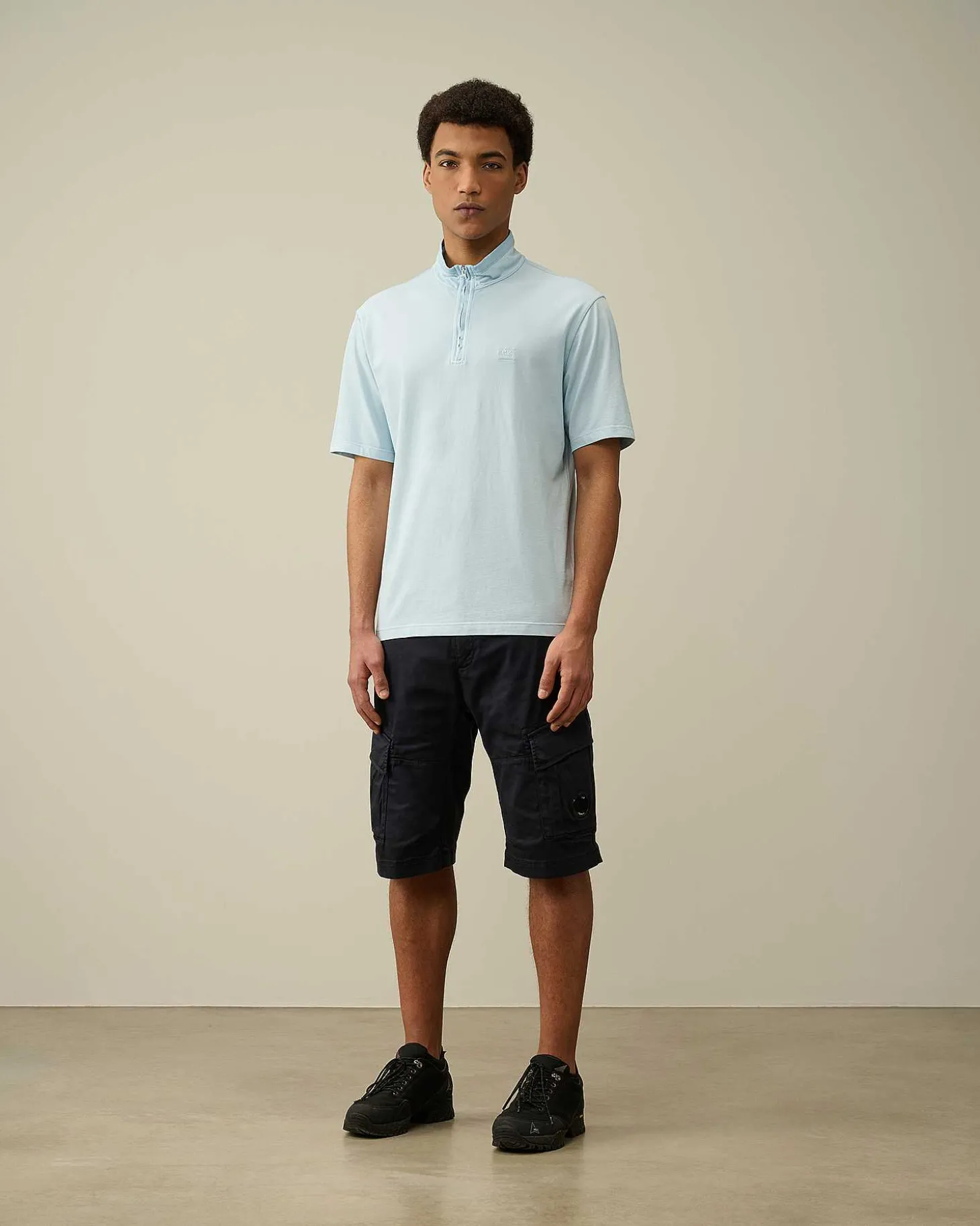 Homme C.P. Company T-Shirts Et Polos^Tacting Piquet Zipped Polo Shirt