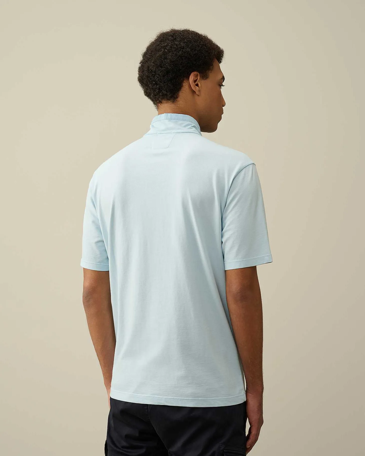 Homme C.P. Company T-Shirts Et Polos^Tacting Piquet Zipped Polo Shirt