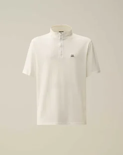 Homme C.P. Company T-Shirts Et Polos^Tacting Piquet Zipped Polo Shirt