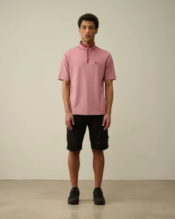 Homme C.P. Company T-Shirts Et Polos^Tacting Piquet Zipped Polo Shirt