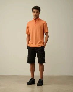 Homme C.P. Company T-Shirts Et Polos^Tacting Piquet Zipped Polo Shirt
