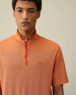 Homme C.P. Company T-Shirts Et Polos^Tacting Piquet Zipped Polo Shirt