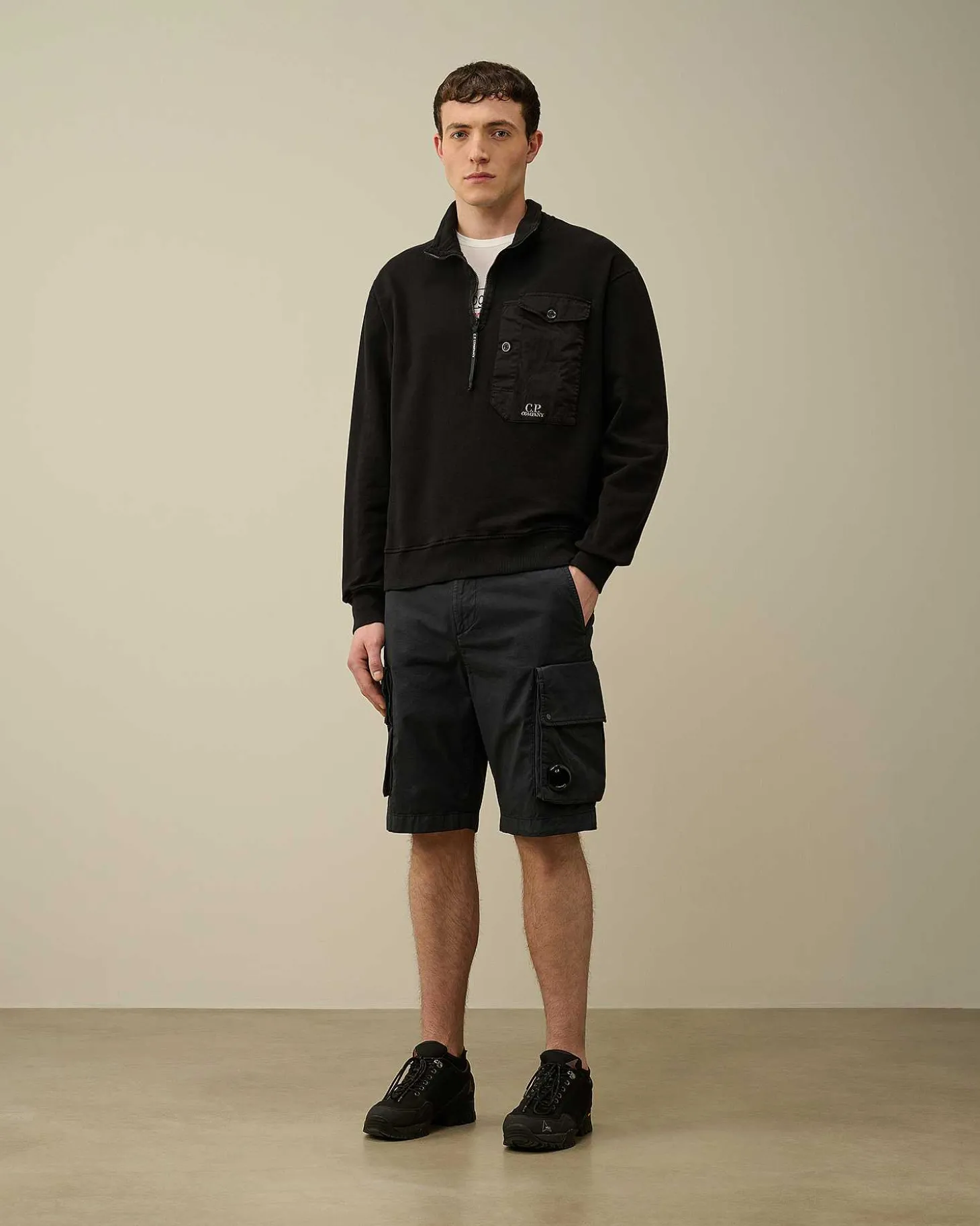 Homme C.P. Company Survêtements Et Shorts^Twill Stretch Cargo Shorts