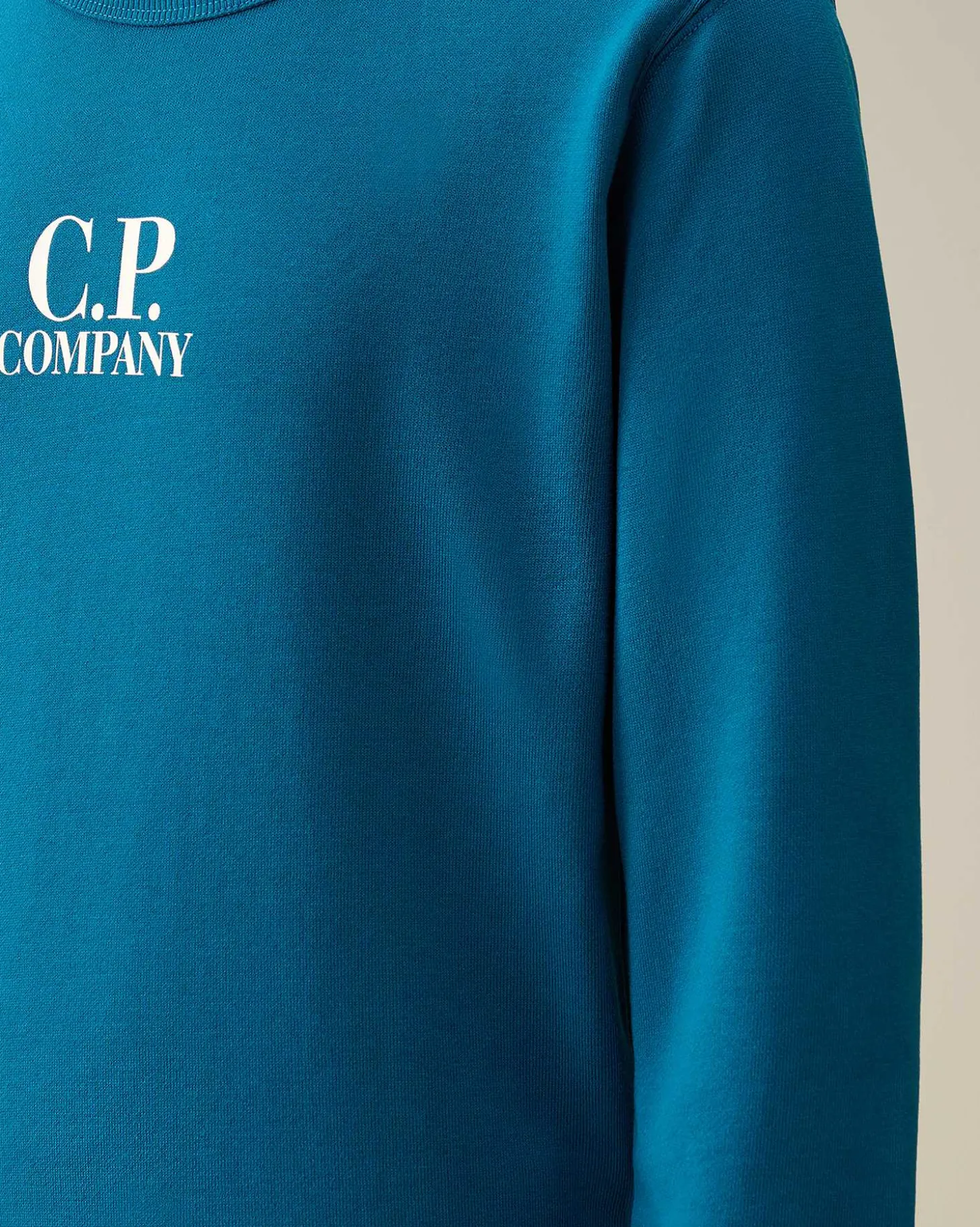 Kids C.P. Company Vêtements 2-3 Ans^U16 Basic Fleece Logo Sweatshirt