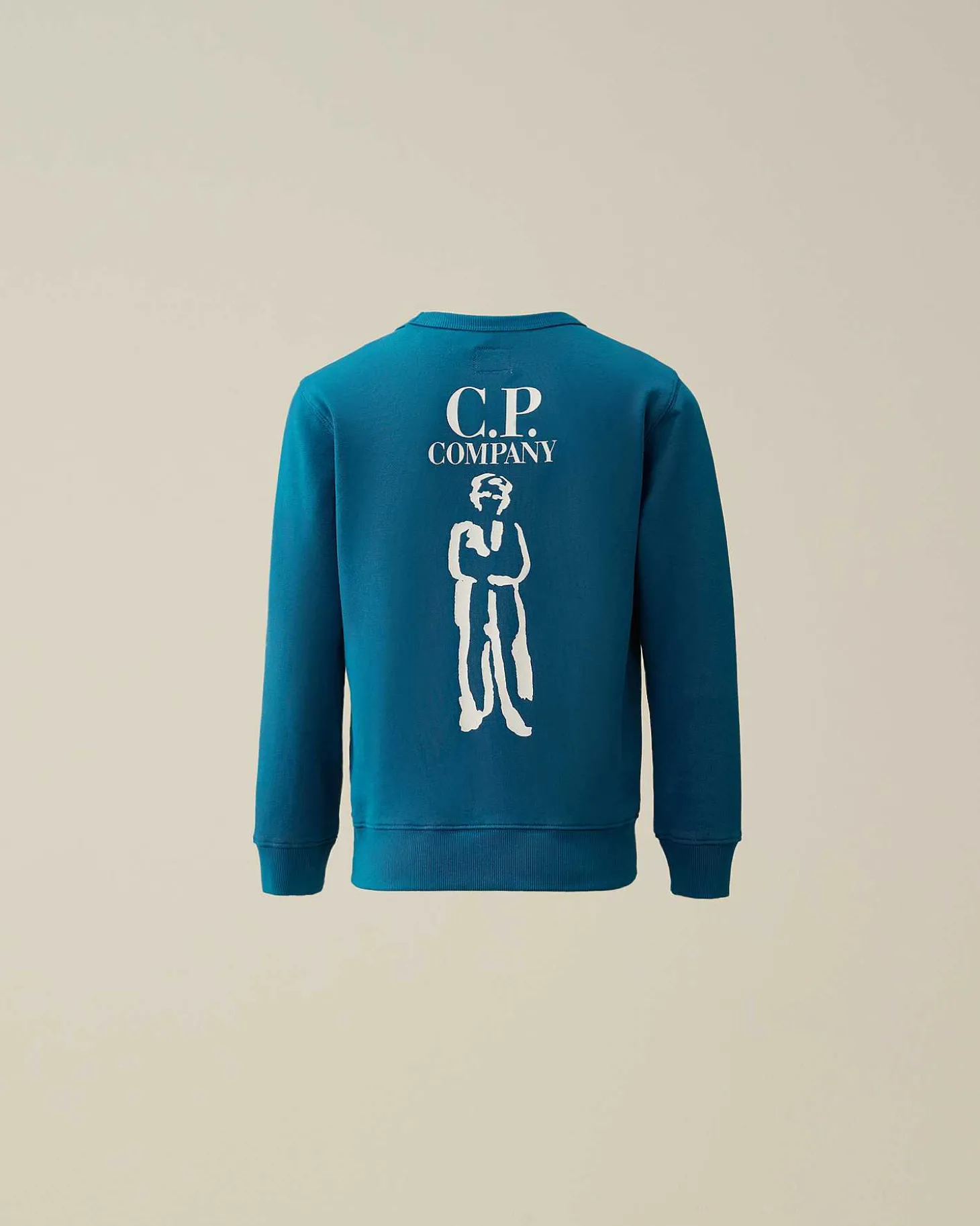Kids C.P. Company Vêtements 4-8 Ans^U16 Basic Fleece Logo Sweatshirt