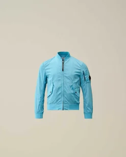 Kids C.P. Company Vêtements 2-3 Ans^U16 Chrome-R Bomber Jacket