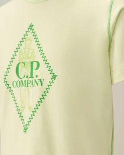 Kids C.P. Company Vêtements 10-14 Ans^U16 Cotton Jersey 30/1 British Sailor T-Shirt