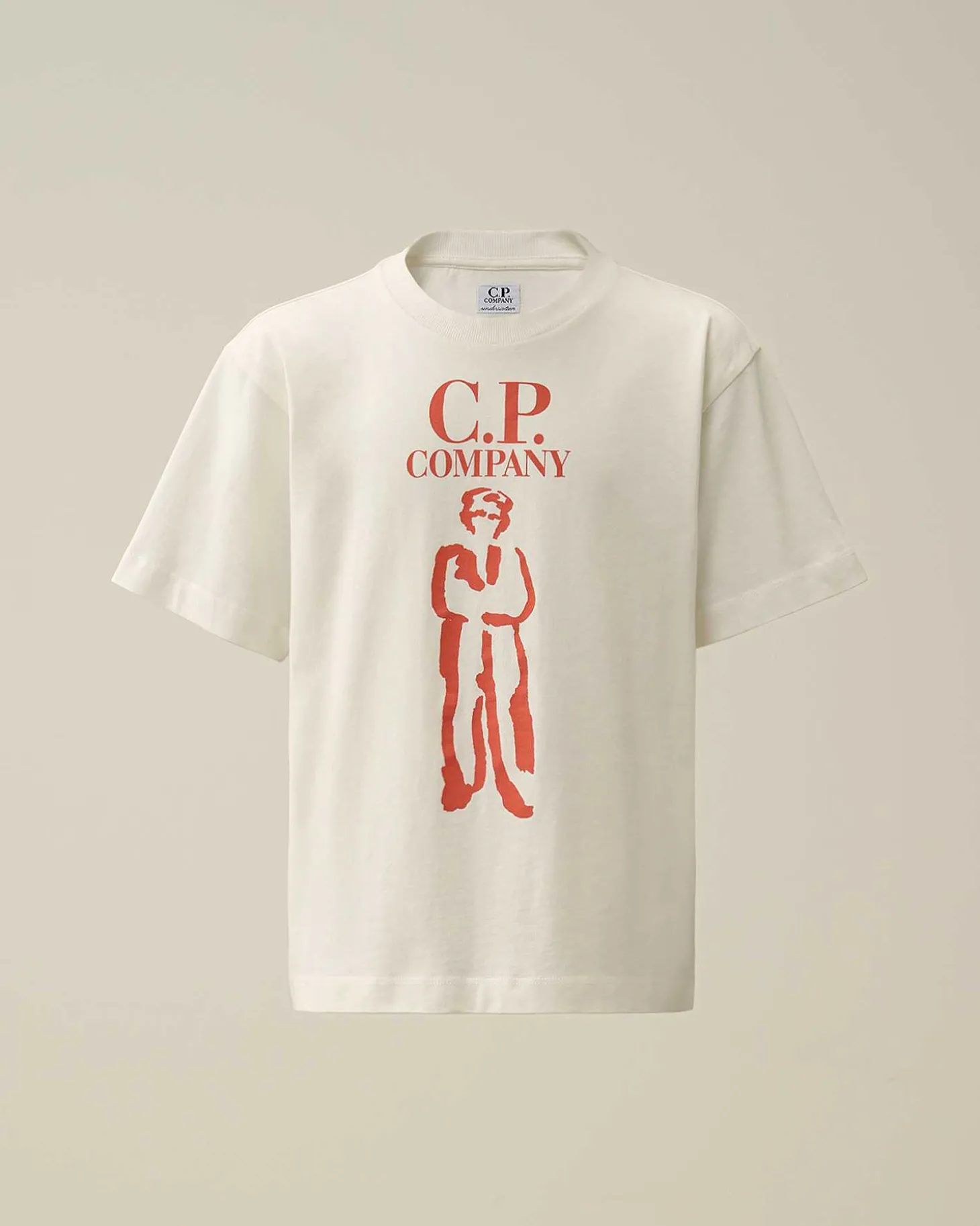 Kids C.P. Company Vêtements 10-14 Ans^U16 Cotton Jersey 30/1 British Sailor T-Shirt
