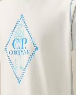 Kids C.P. Company Vêtements 2-3 Ans^U16 Cotton Jersey 30/1 British Sailor T-Shirt