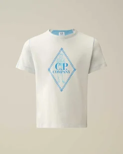 Kids C.P. Company Vêtements 10-14 Ans^U16 Cotton Jersey 30/1 British Sailor T-Shirt