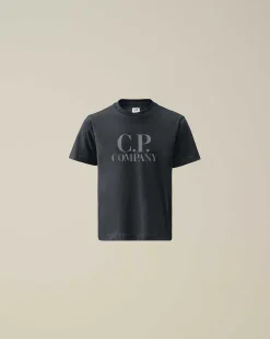 Kids C.P. Company Vêtements 2-3 Ans^U16 Cotton Jersey 30/1 Goggle T-Shirt