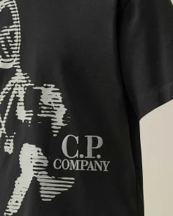 Kids C.P. Company Vêtements 4-8 Ans^U16 Cotton Jersey 30/1 Graphic T-Shirt