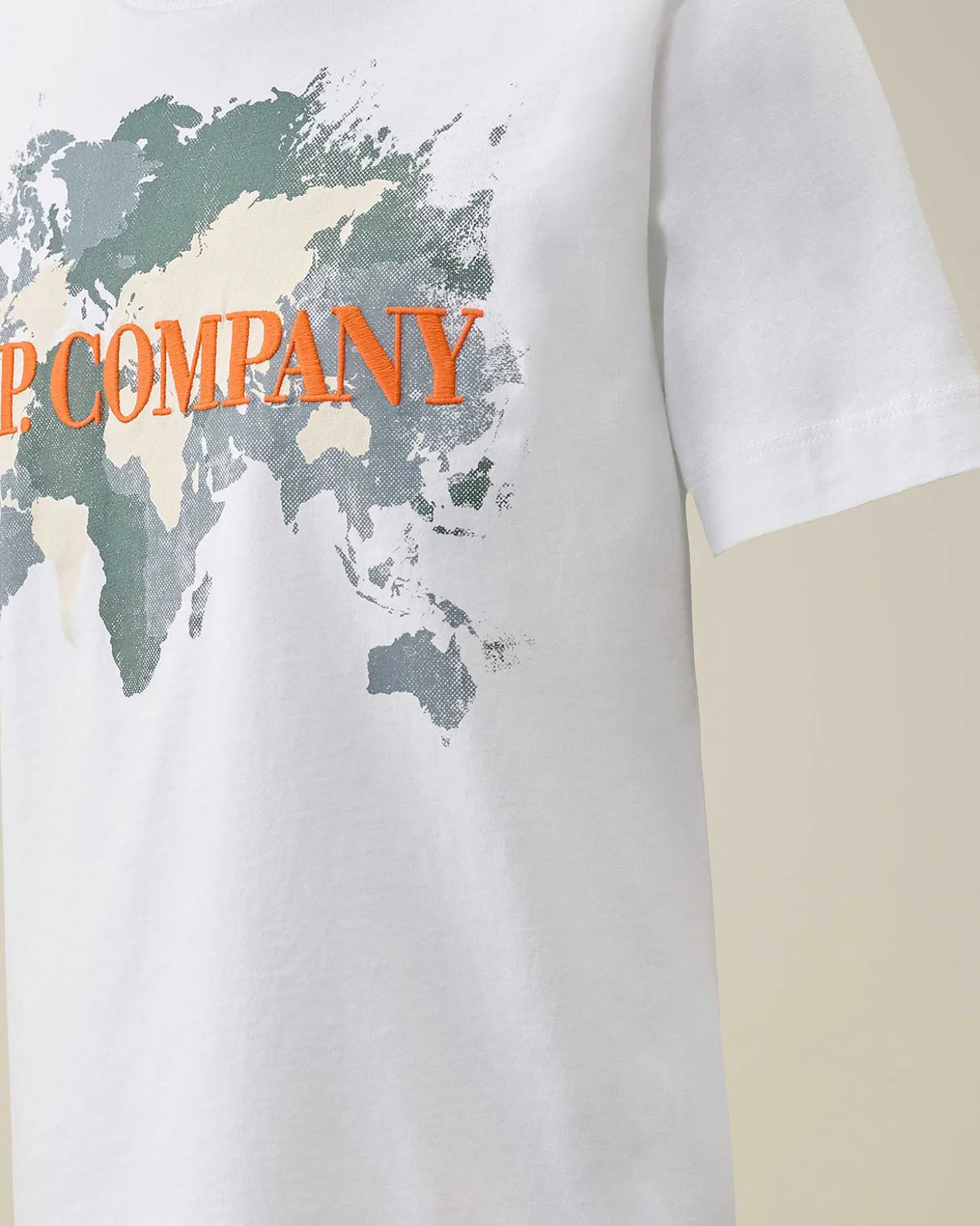 Kids C.P. Company Vêtements 10-14 Ans^U16 Cotton Jersey 30/1 Graphic T-Shirt