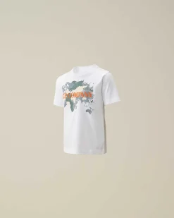 Kids C.P. Company Vêtements 2-3 Ans^U16 Cotton Jersey 30/1 Graphic T-Shirt