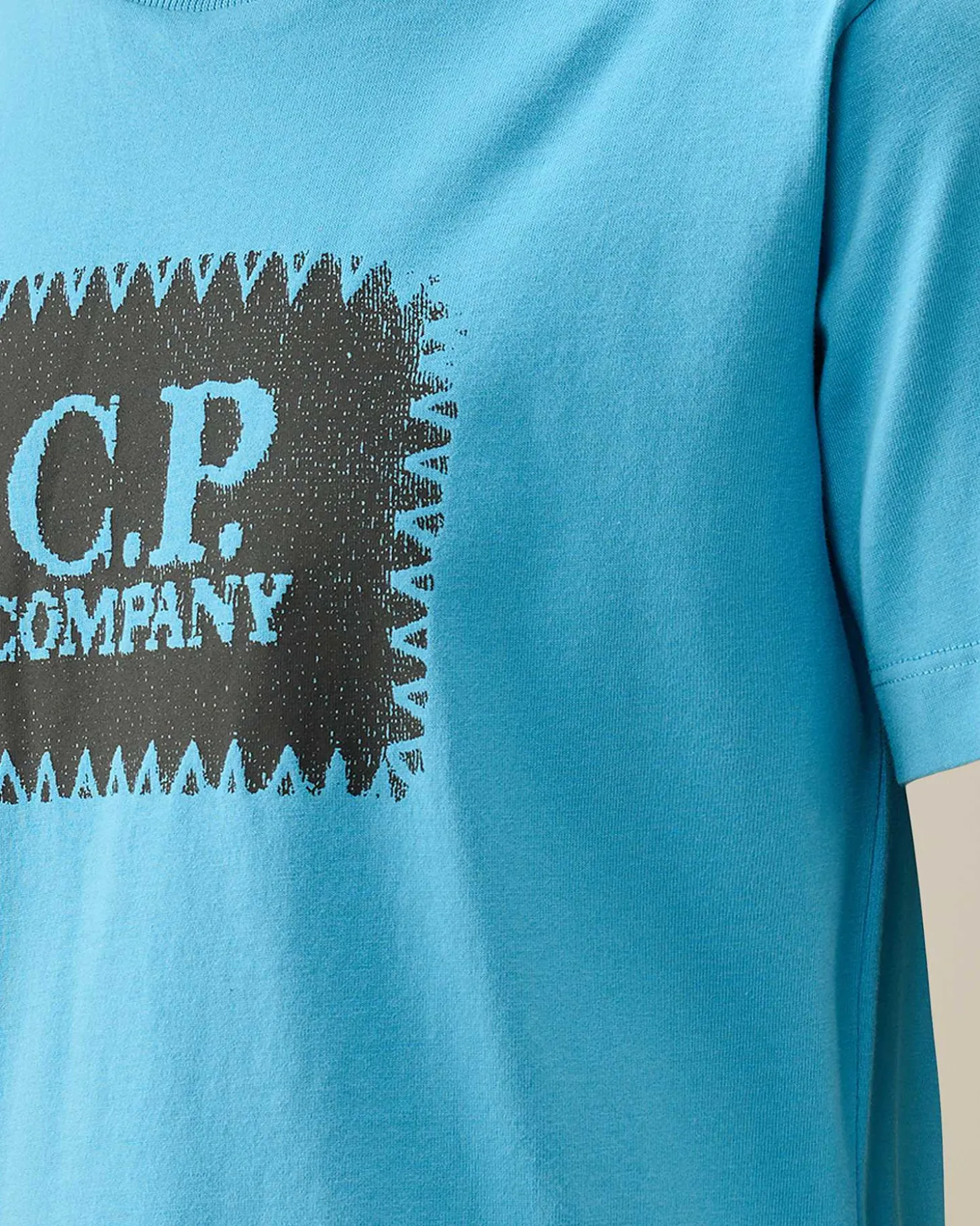 Kids C.P. Company Vêtements 2-3 Ans^U16 Cotton Jersey 30/1 Label Style Logo T-Shirt