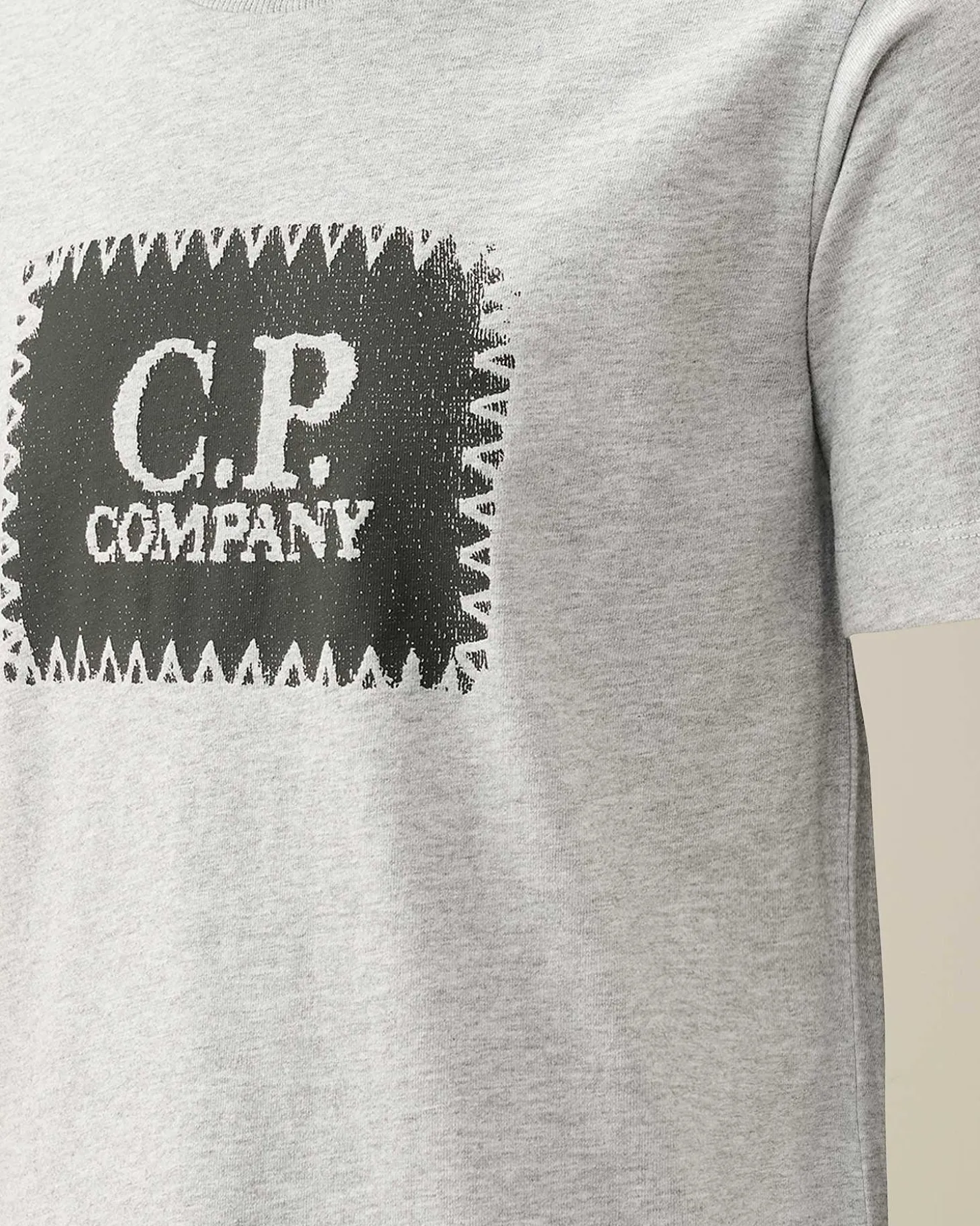 Kids C.P. Company Vêtements 10-14 Ans^U16 Cotton Jersey 30/1 Label Style Logo T-Shirt