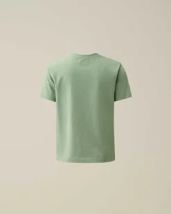 Kids C.P. Company Vêtements 4-8 Ans^U16 Cotton Jersey 30/1 Label Style Logo T-Shirt