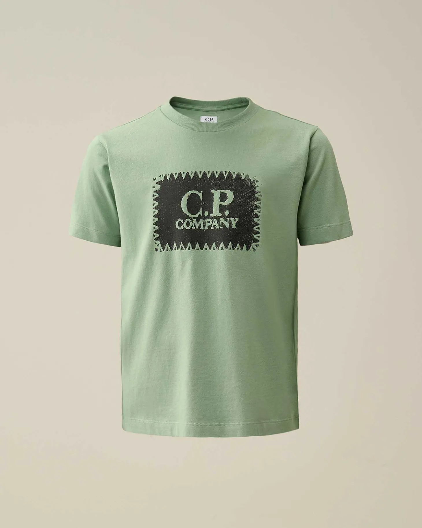 Kids C.P. Company Vêtements 10-14 Ans^U16 Cotton Jersey 30/1 Label Style Logo T-Shirt