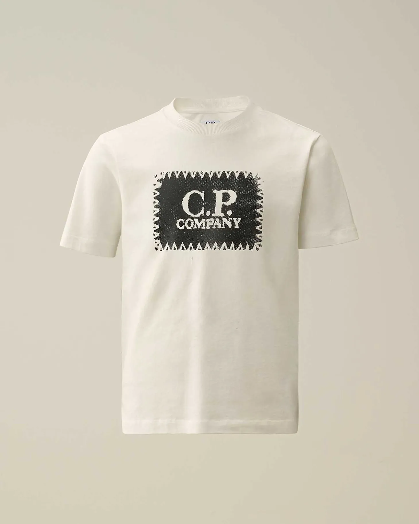 Kids C.P. Company Vêtements 10-14 Ans^U16 Cotton Jersey 30/1 Label Style Logo T-Shirt