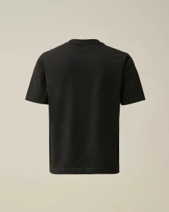 Kids C.P. Company Vêtements 10-14 Ans^U16 Cotton Jersey 30/1 Label Style Logo T-Shirt