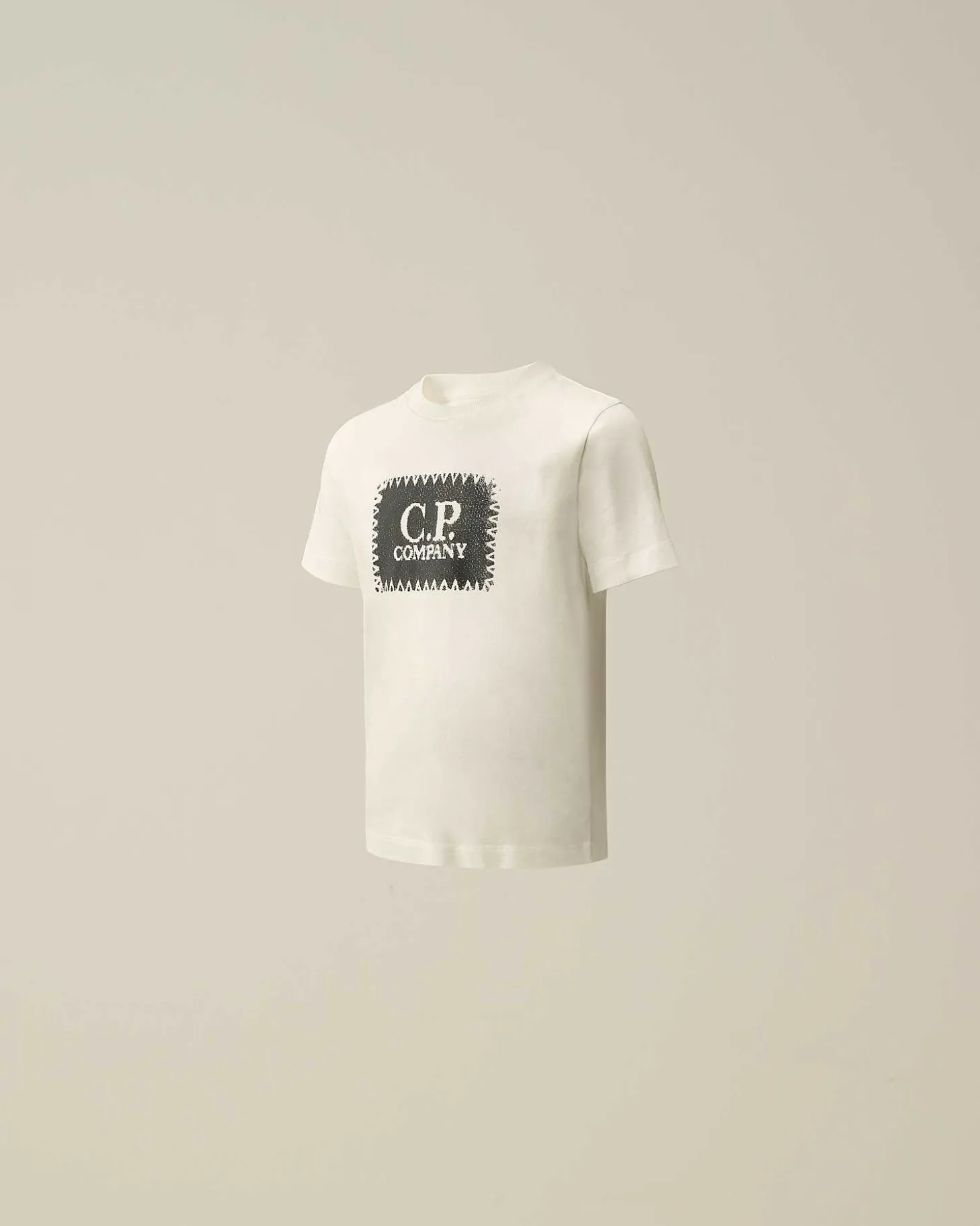 Kids C.P. Company Vêtements 2-3 Ans^U16 Cotton Jersey 30/1 Label Style Logo T-Shirt