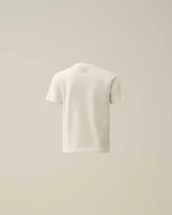 Kids C.P. Company Vêtements 2-3 Ans^U16 Cotton Jersey 30/1 Label Style Logo T-Shirt