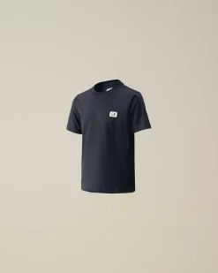 Kids C.P. Company Vêtements 2-3 Ans^U16 Cotton Jersey 30/1 Logo T-Shirt