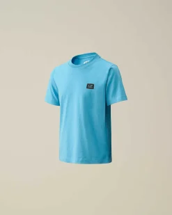 Kids C.P. Company Vêtements 4-8 Ans^U16 Cotton Jersey 30/1 Logo T-Shirt