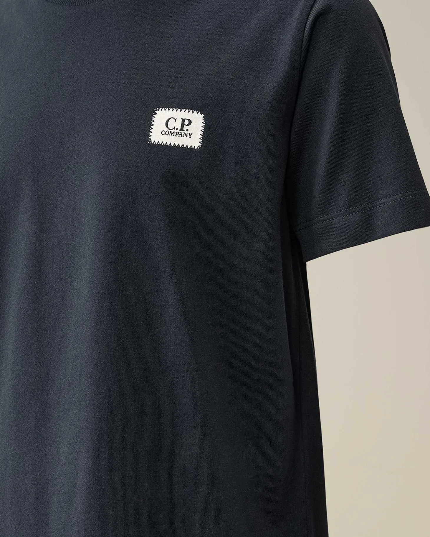Kids C.P. Company Vêtements 10-14 Ans^U16 Cotton Jersey 30/1 Logo T-Shirt