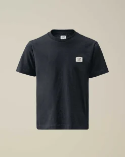 Kids C.P. Company Vêtements 10-14 Ans^U16 Cotton Jersey 30/1 Logo T-Shirt
