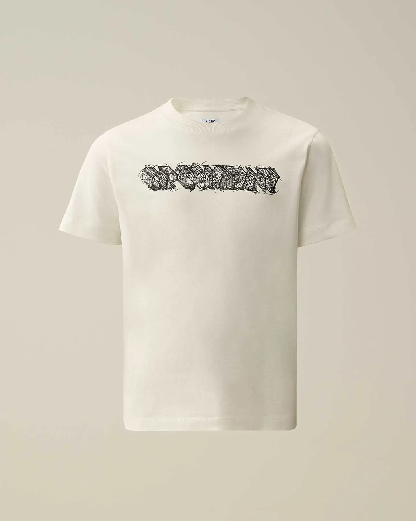 Kids C.P. Company Vêtements 10-14 Ans^U16 Cotton Jersey 30/1 Logo T-Shirt