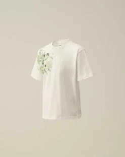 Kids C.P. Company Vêtements 4-8 Ans^U16 Cotton Jersey 30/1 Maxi Logo T-Shirt