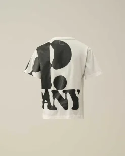 Kids C.P. Company Vêtements 4-8 Ans^U16 Cotton Jersey 30/1 Oversized Graphic T-Shirt