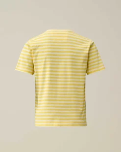 Kids C.P. Company Vêtements 10-14 Ans^U16 Cotton Jersey 30/1 Striped T-Shirt