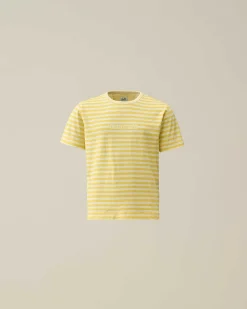 Kids C.P. Company Vêtements 2-3 Ans^U16 Cotton Jersey 30/1 Striped T-Shirt