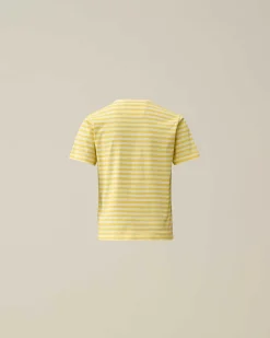 Kids C.P. Company Vêtements 2-3 Ans^U16 Cotton Jersey 30/1 Striped T-Shirt