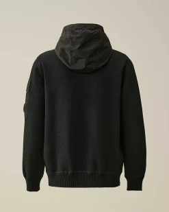 Kids C.P. Company Vêtements 10-14 Ans^U16 Cotton Mixed Hooded Knit