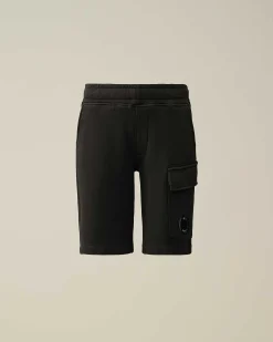 Kids C.P. Company Vêtements 4-8 Ans^U16 Diagonal Fleece Cargo Shorts