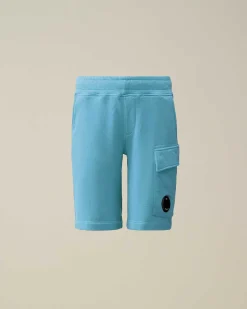 Kids C.P. Company Vêtements 4-8 Ans^U16 Diagonal Fleece Cargo Shorts