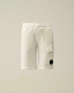 Kids C.P. Company Vêtements 4-8 Ans^U16 Diagonal Fleece Cargo Shorts