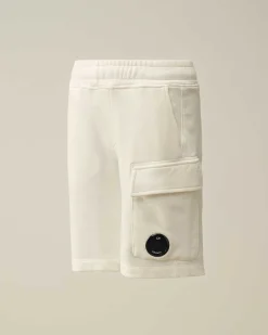 Kids C.P. Company Vêtements 10-14 Ans^U16 Diagonal Fleece Cargo Shorts