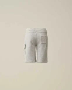 Kids C.P. Company Vêtements 2-3 Ans^U16 Diagonal Fleece Cargo Shorts
