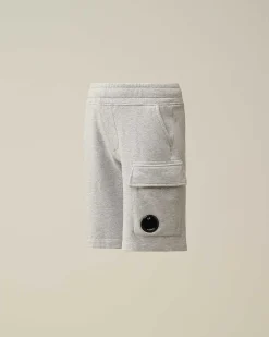 Kids C.P. Company Vêtements 4-8 Ans^U16 Diagonal Fleece Cargo Shorts