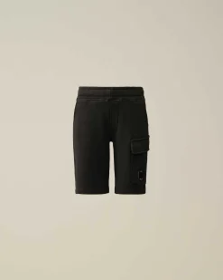 Kids C.P. Company Vêtements 2-3 Ans^U16 Diagonal Fleece Cargo Shorts
