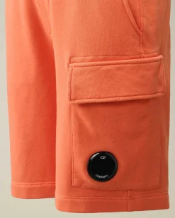 Kids C.P. Company Vêtements 10-14 Ans^U16 Diagonal Fleece Cargo Shorts