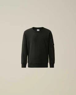Kids C.P. Company Vêtements 2-3 Ans^U16 Diagonal Fleece Lens Sweatshirt