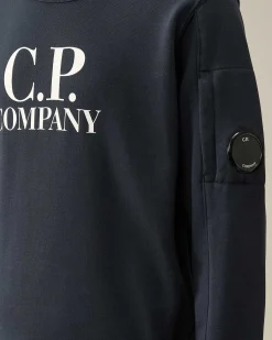 Kids C.P. Company Vêtements 2-3 Ans^U16 Diagonal Fleece Logo Sweatshirt
