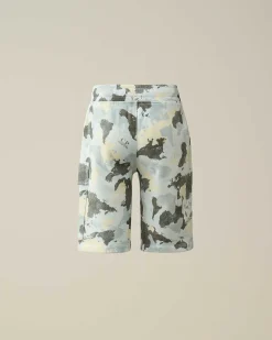 Kids C.P. Company Vêtements 4-8 Ans^U16 Diagonal Fleece Printed Cargo Shorts
