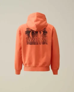 Kids C.P. Company Vêtements 4-8 Ans^U16 Light Fleece Graphic Hoodie